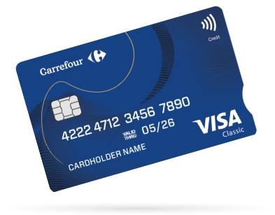 De Visa kaart van Carrefour Classic heeft wat je nodig hebt!