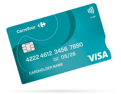 Ontdek de Visa kaart van Carrefour Basic