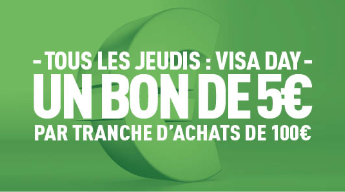 Les Visa Days : un festival de bons d’achat!