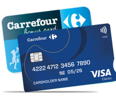  carte visa de carrefour