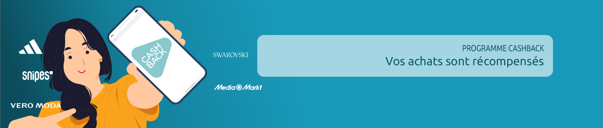 Programme Cashback - Vos achats récompensés