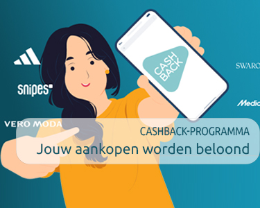 Cashback-programma - Jouw aankopen worden beloond