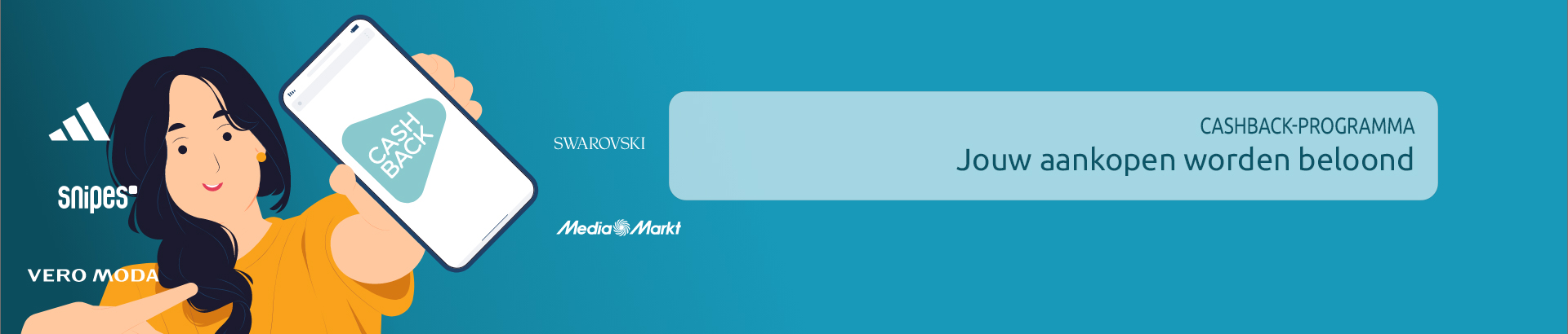 Cashback-programma - Jouw aankopen worden beloond