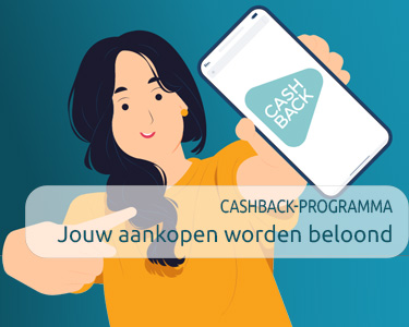 Cashback-programma - Jouw aankopen worden beloond
