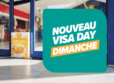 NOUVEAUTÉ : le dimanche, c’est aussi Visa Day !