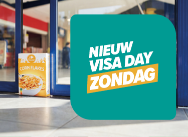 NIEUW: ook op zondag is het Visa Day!