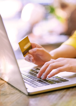 des paiements en ligne